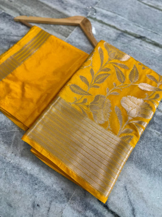 Banarasi Katan Silk Saree-BKTYSL03