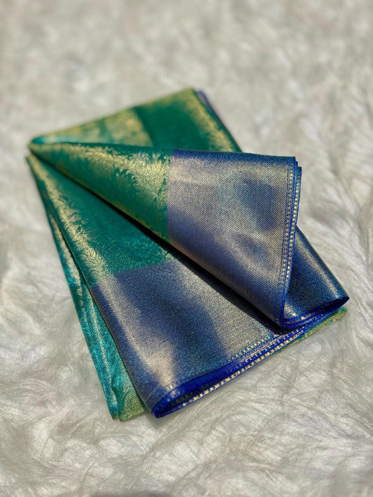 Banarasi Soft Tissue Silk Saree - BSTBG01