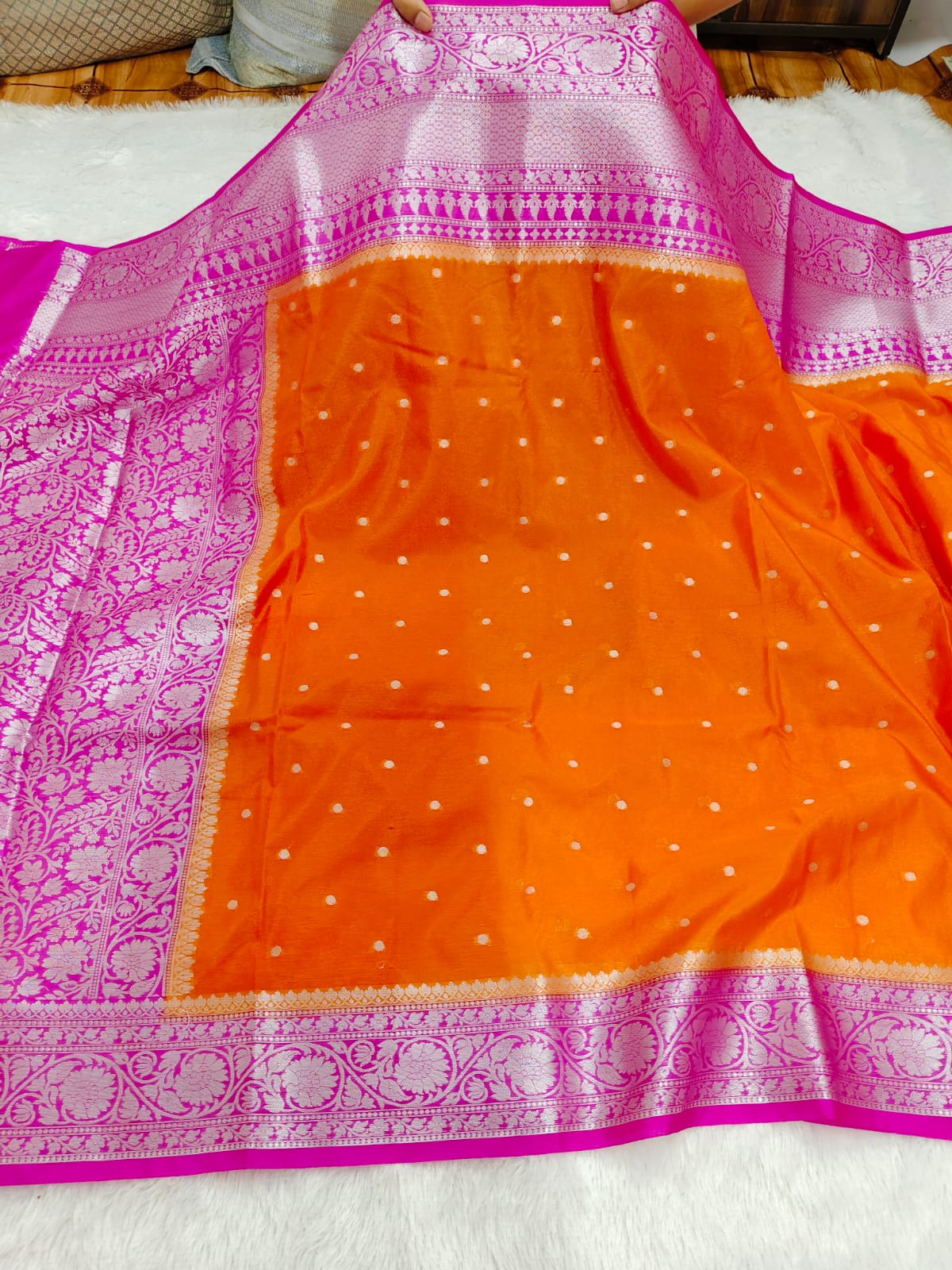 Banarasi Warm Soft Silk Saree - BWSKOP051
