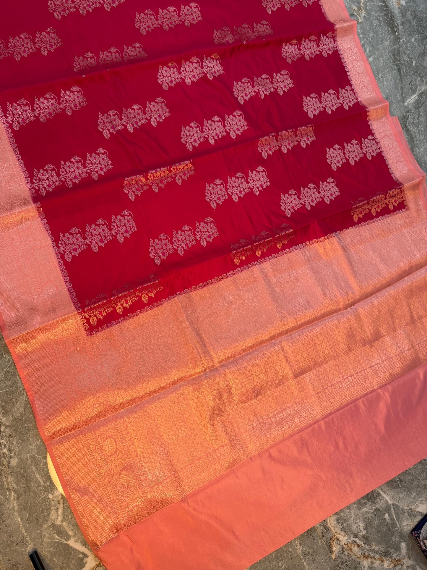Banarasi Semi Katan Silk Saree