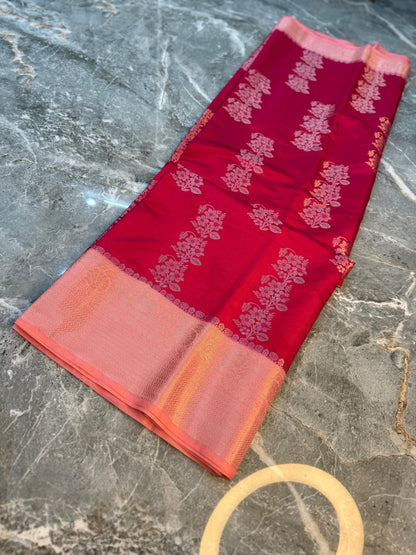 Banarasi Semi Katan Silk Saree