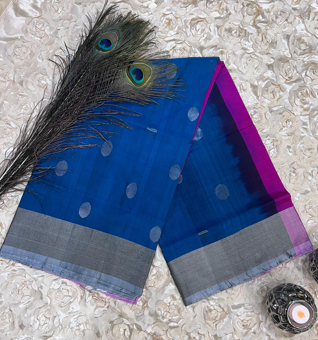 Uppada Silk Saree with Dollar Buta BAF303