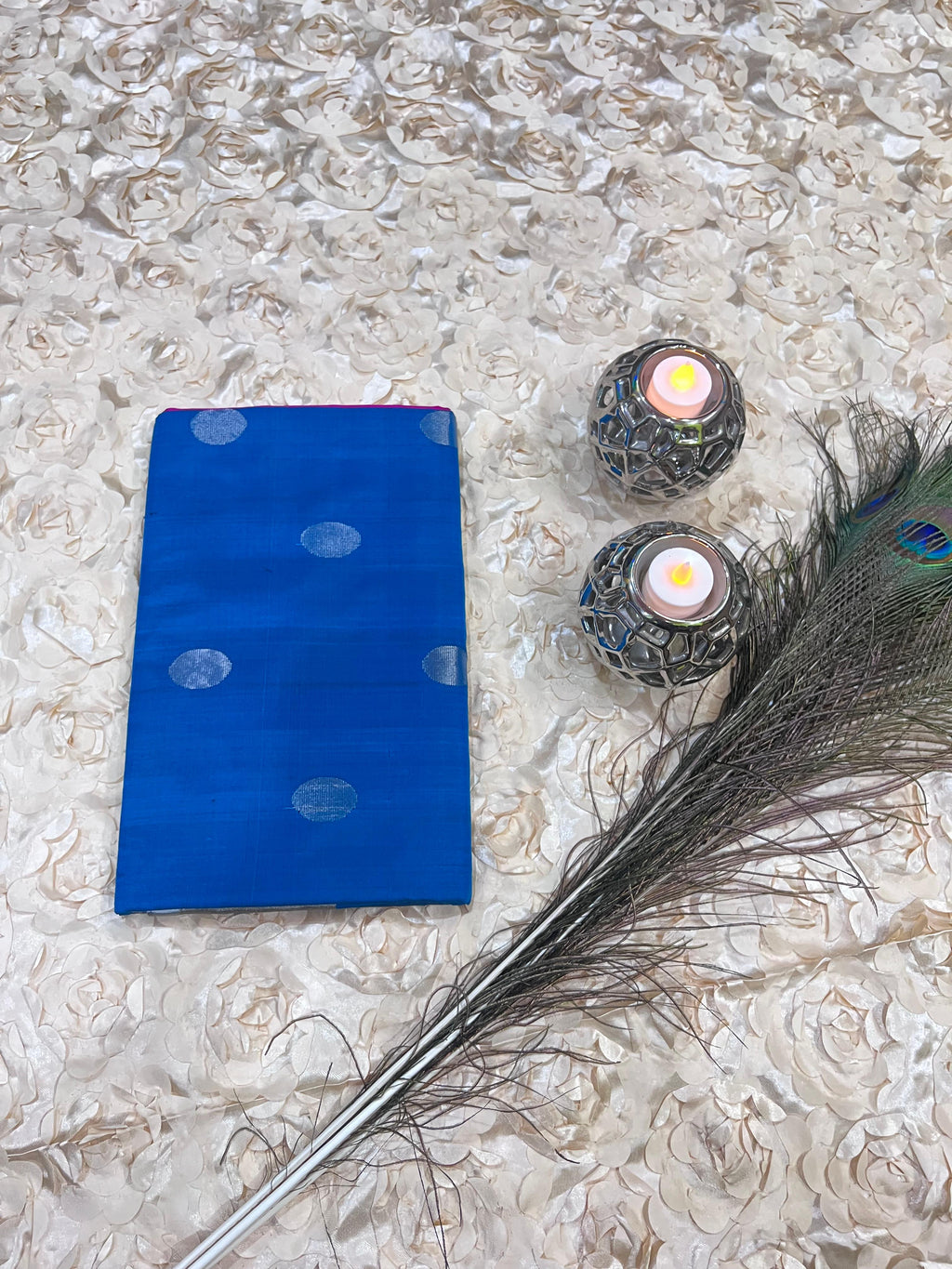 Uppada Silk Saree with Dollar Buta BAF303