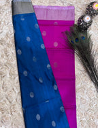 Uppada Silk Saree with Dollar Buta BAF303