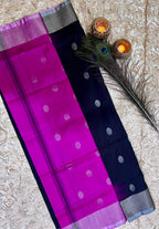 Uppada Silk Saree with Dollar Buta Weave BAF305