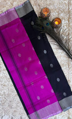 Uppada Silk Saree with Dollar Buta Weave BAF305