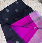 Uppada Silk Saree with Dollar Buta Weave BAF305