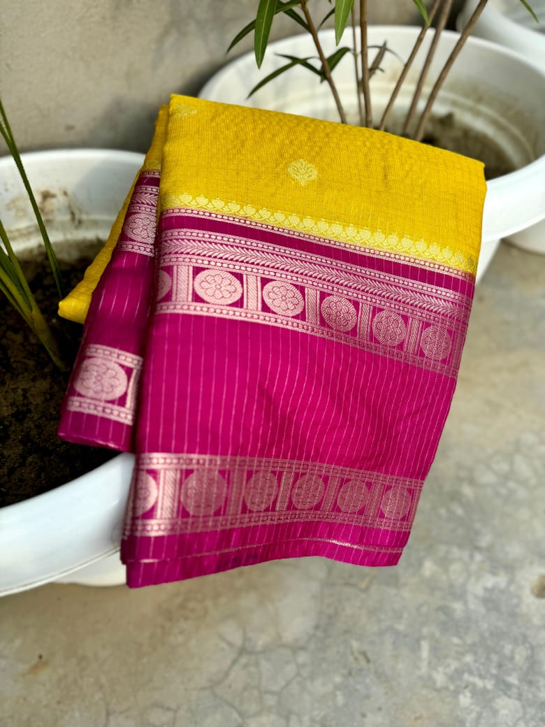 Banarasi Warm Silk Saree-BWSCYL02