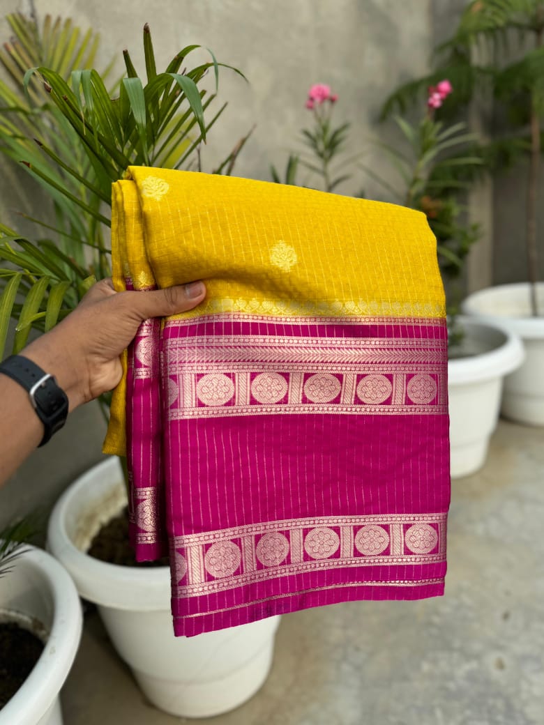 Banarasi Warm Silk Saree-BWSCYL02