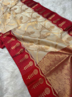Banarasi Kota Check Silk Saree-BKTCR01