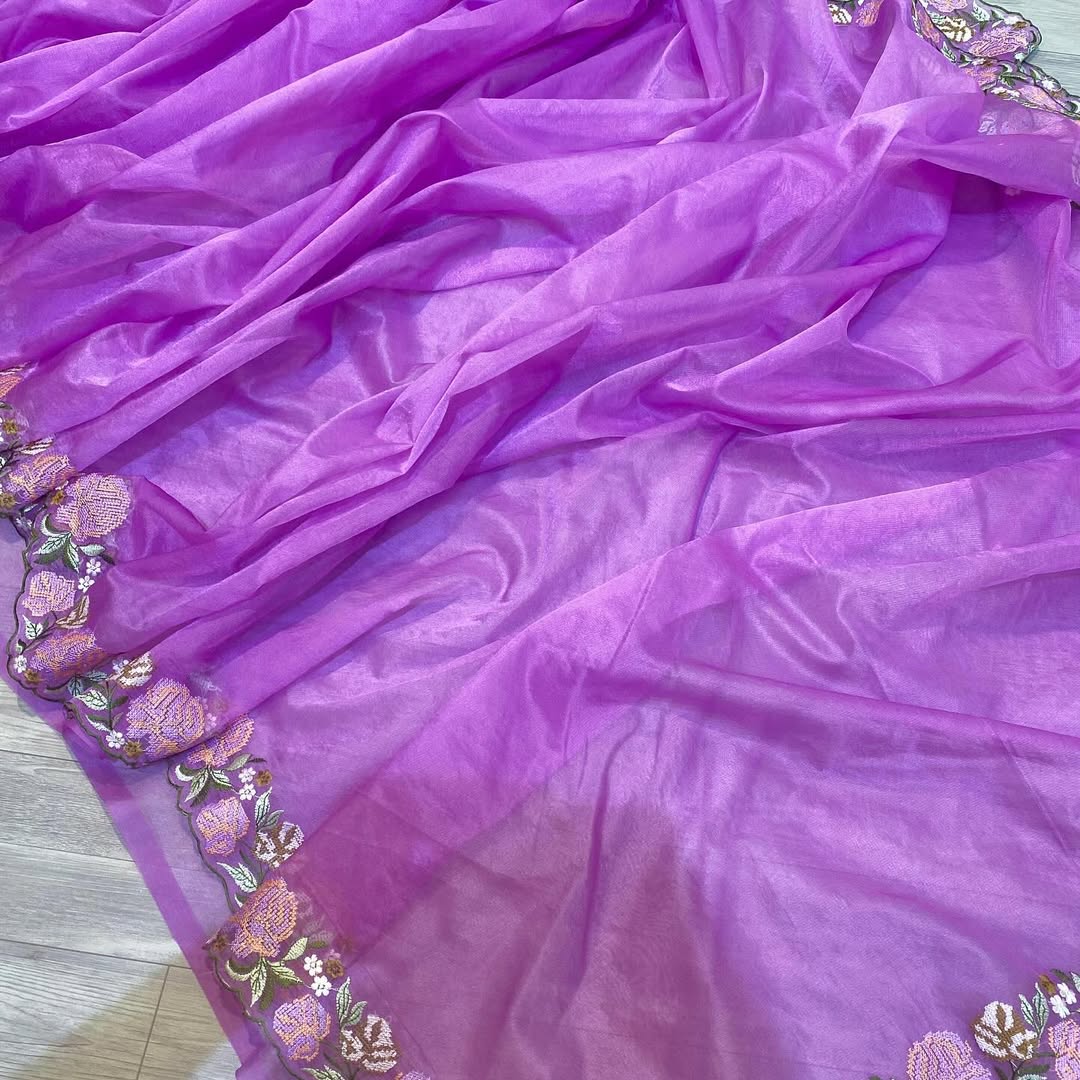 Banarasi Kora Organza Saree-BKORPR02