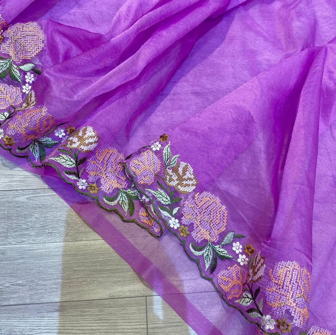 Banarasi Kora Organza Saree-BKORPR02