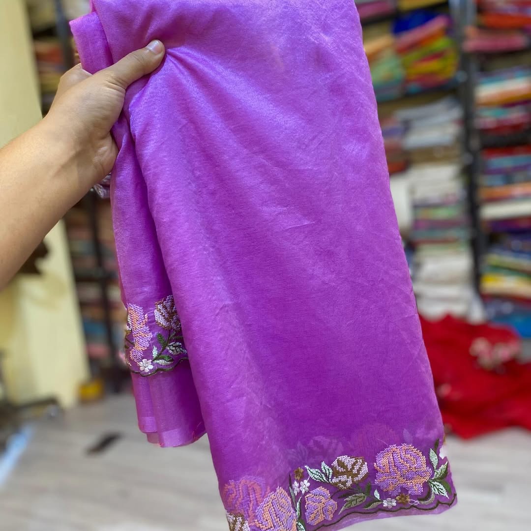 Banarasi Kora Organza Saree-BKORPR02