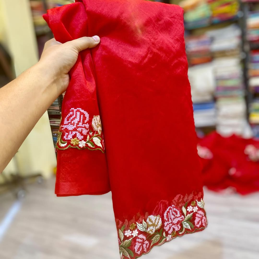 Banarasi Kora Organza Saree-BKORR01