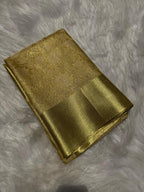 Banarasi Tissue Silk Saree-BTSGLD01