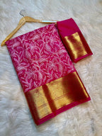 Banarasi Soft Silk Organza Saree-BORGCPG2