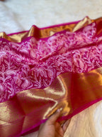 Banarasi Soft Silk Organza Saree-BORGCPG2