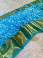 Banarasi Soft Silk Organza Saree-BORGCBG1