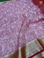 Banarasi Soft Silk Organza Saree-BORGCP04