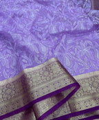 Banarasi Soft Silk Organza Saree-BORGCP02