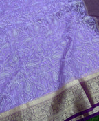 Banarasi Soft Silk Organza Saree-BORGCP02