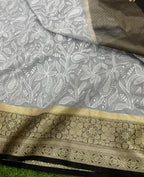 Banarasi Soft Silk Organza Saree-BORGCB01