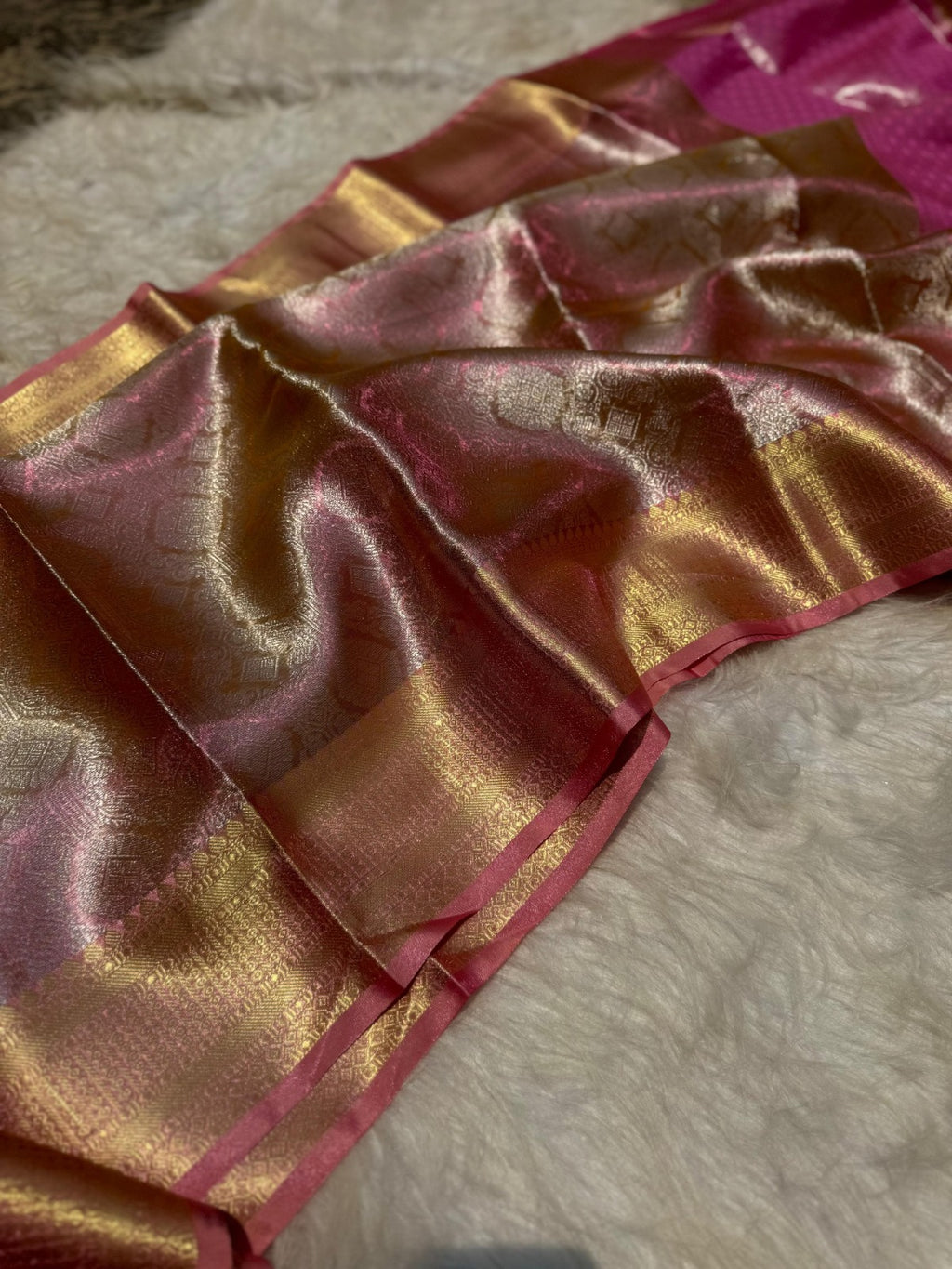 Banarasi Soft Tissue Silk Saree-BTSWNG01