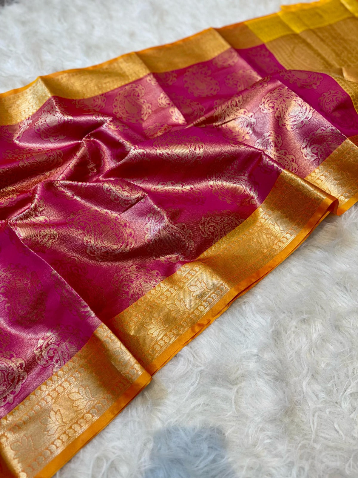 Banarasi Katan Tissue Silk Saree-BKTNPY01