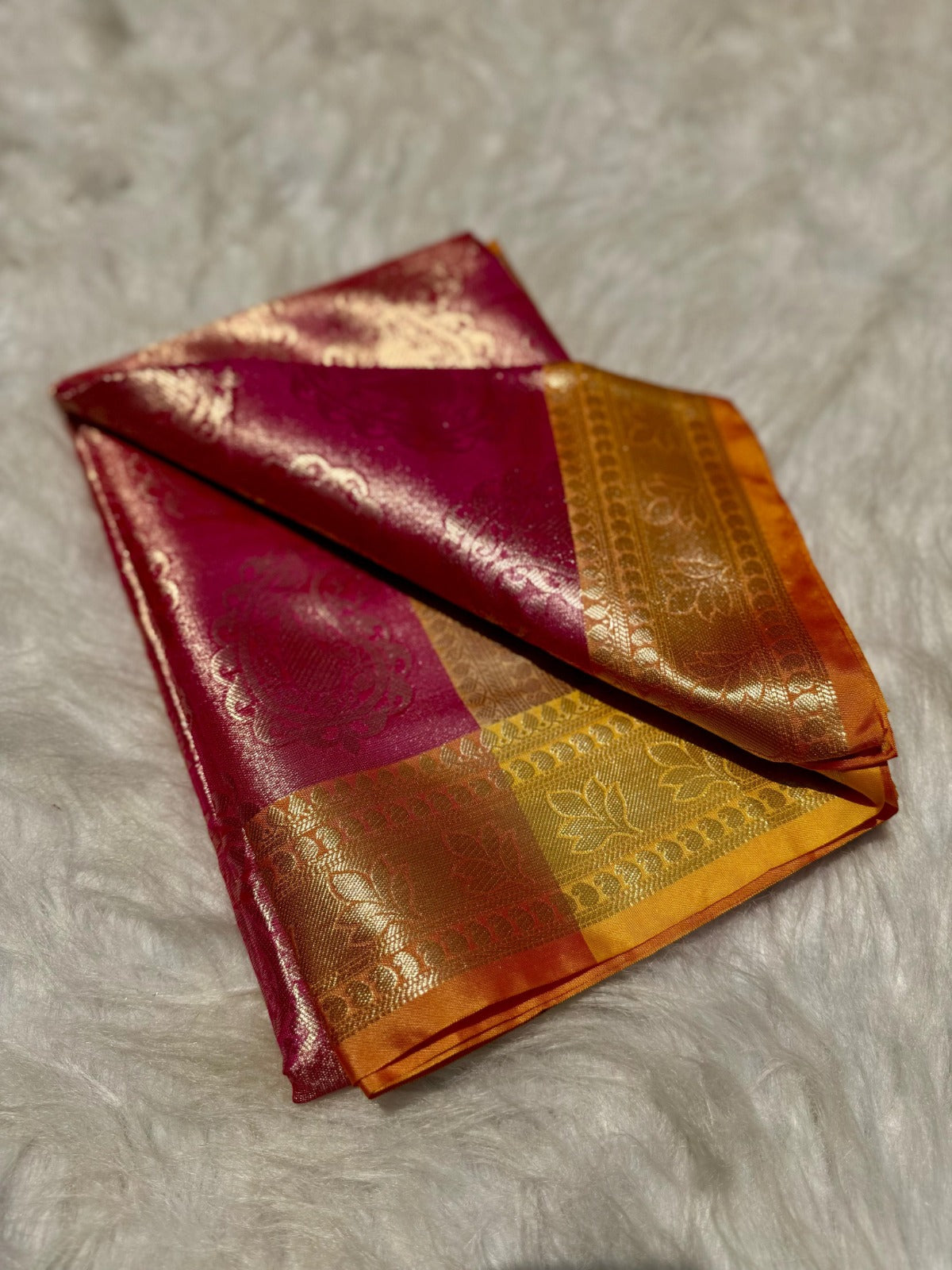 Banarasi Katan Tissue Silk Saree-BKTNPY01
