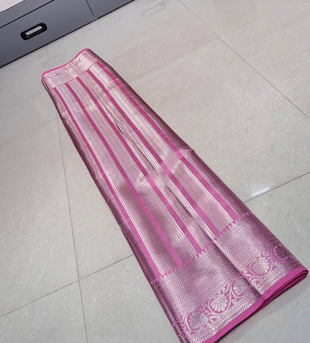 Banarasi Kanchipuram Mashru Silk Saree-BKMBPS01