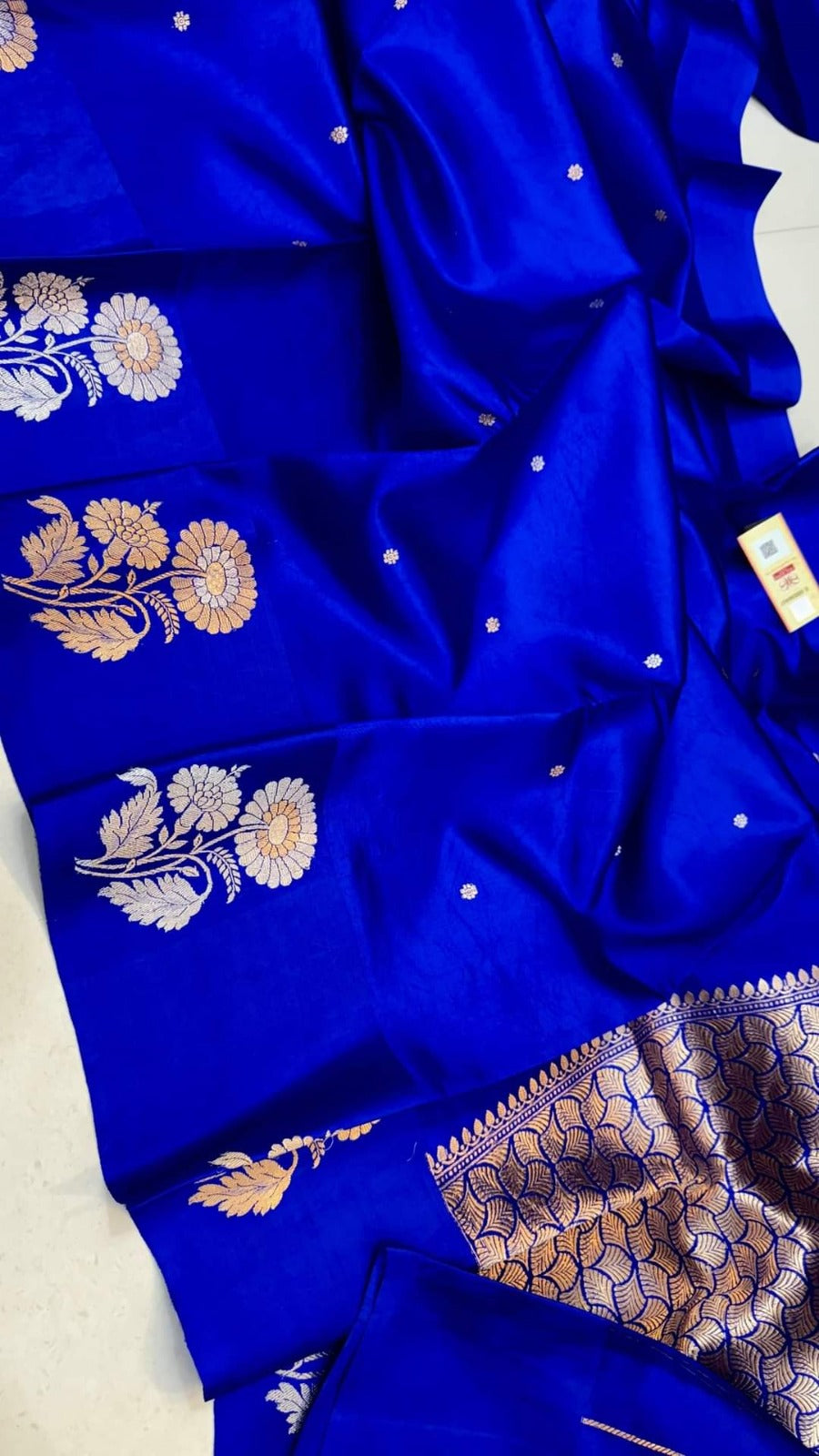 Banarasi Raw Mango Silk Saree-BMNGRB04