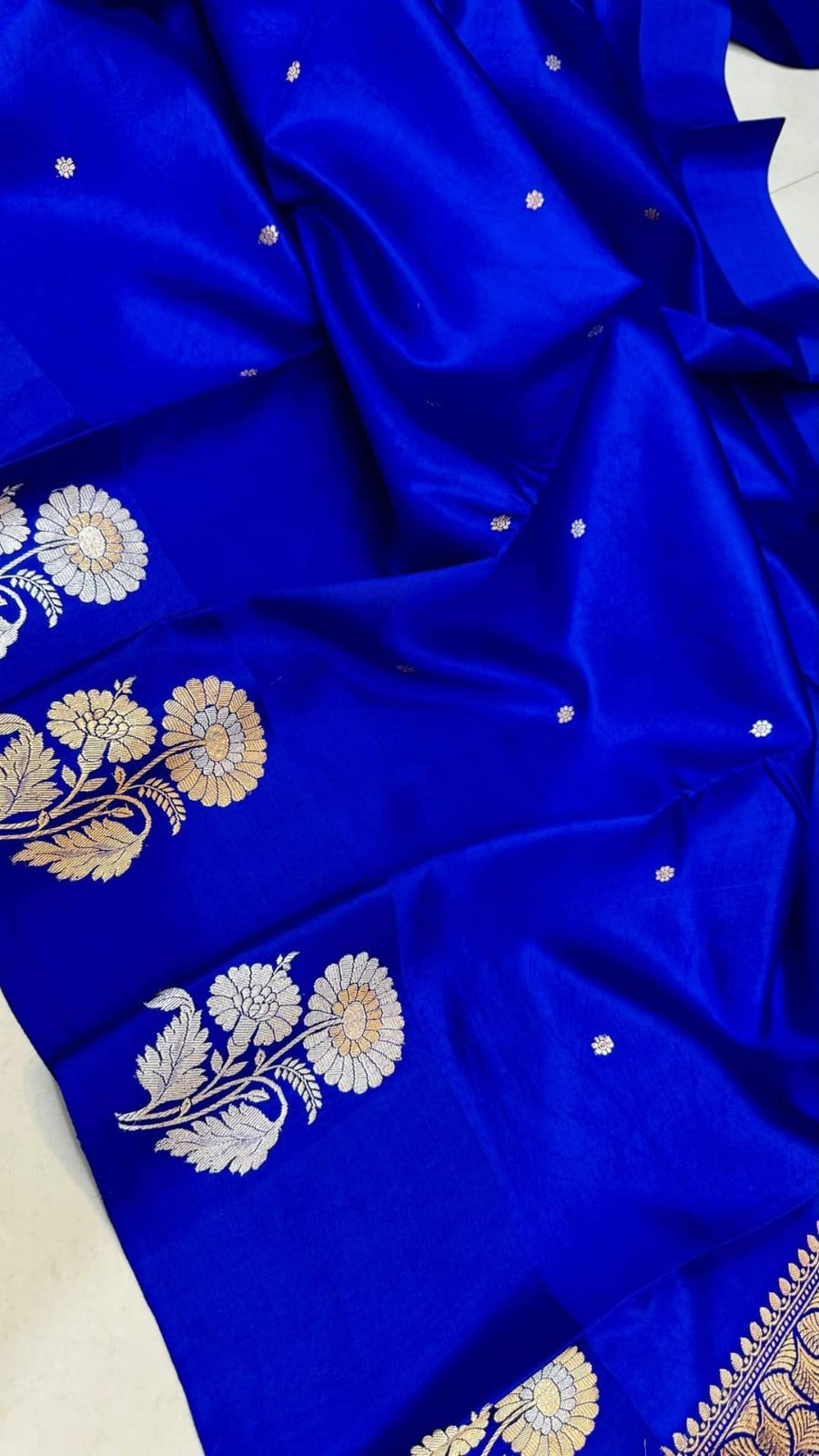 Banarasi Raw Mango Silk Saree-BMNGRB04