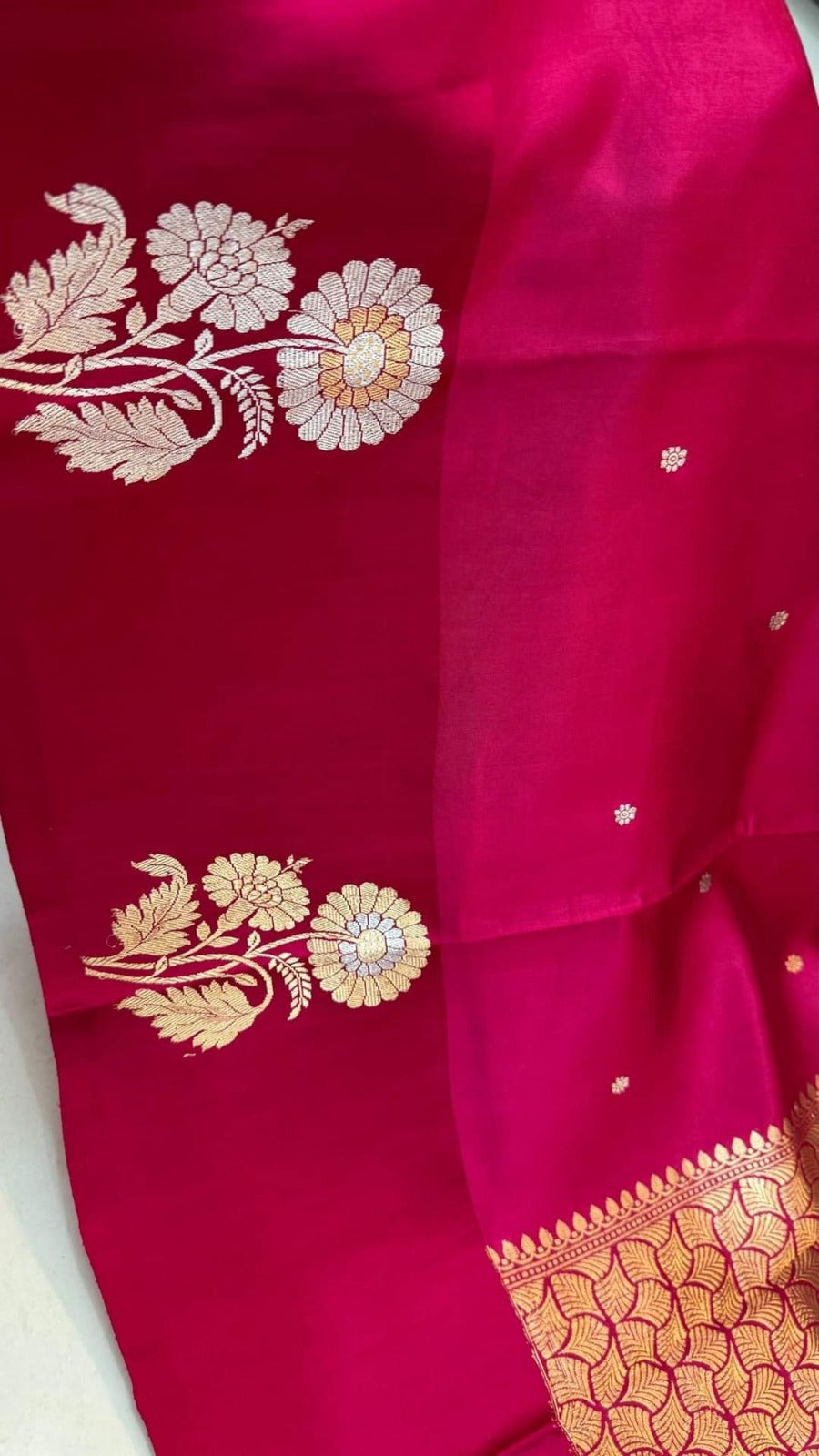 Banarasi Mango Silk Saree-BMNGRP02