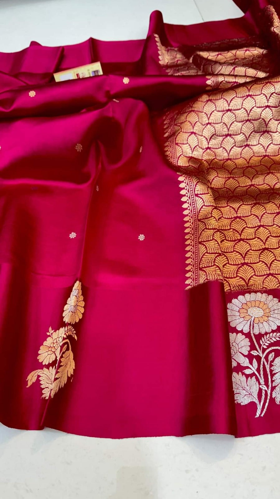 Banarasi Mango Silk Saree-BMNGRP02