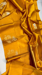 Banarasi Raw Mango Silk Saree-BMNGYL01