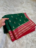 Banarasi Mulmul Silk Saree-BMLDG07