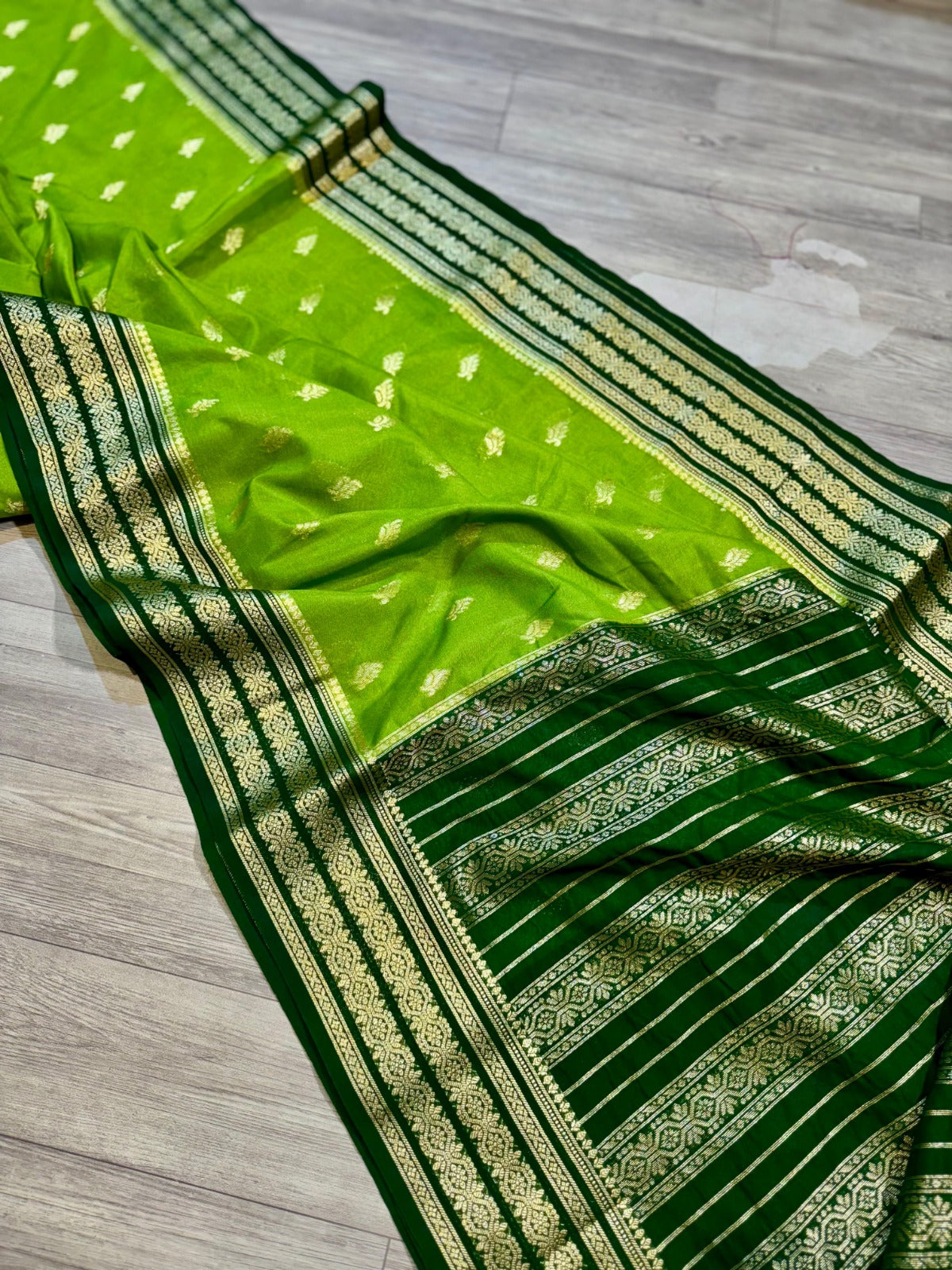 Banarasi Mulmul Silk Saree-BMLPG05