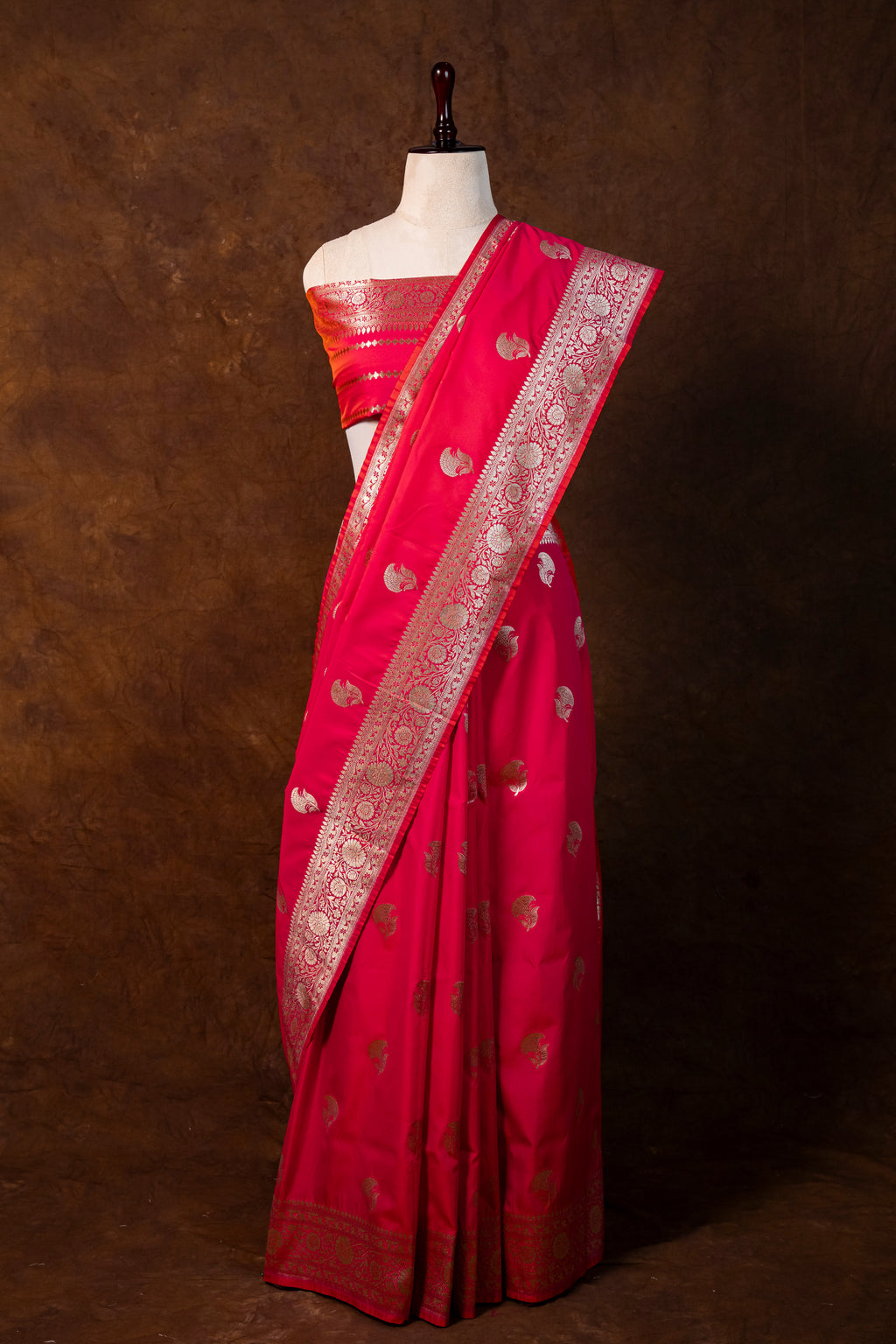 Banarasi Mashru Silk Saree - AMAS2307