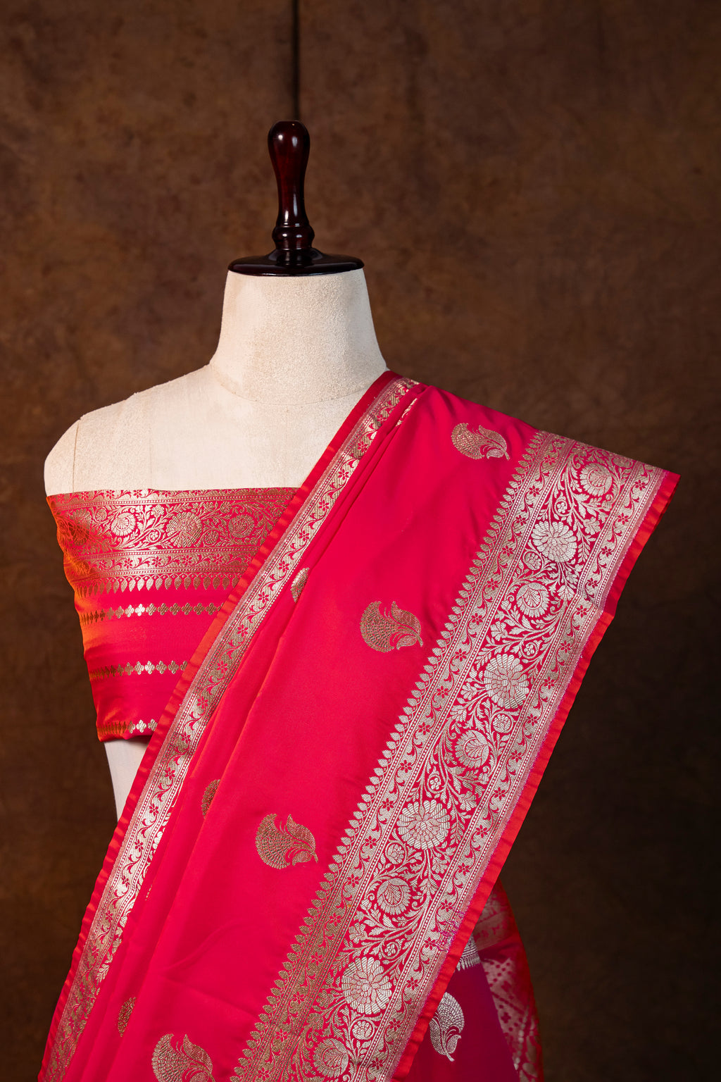 Banarasi Mashru Silk Saree - AMAS2307