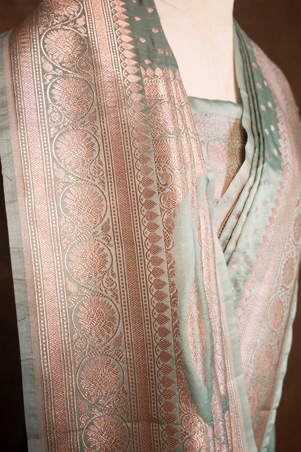 Banarasi Mashru Silk Saree - AMAS2609