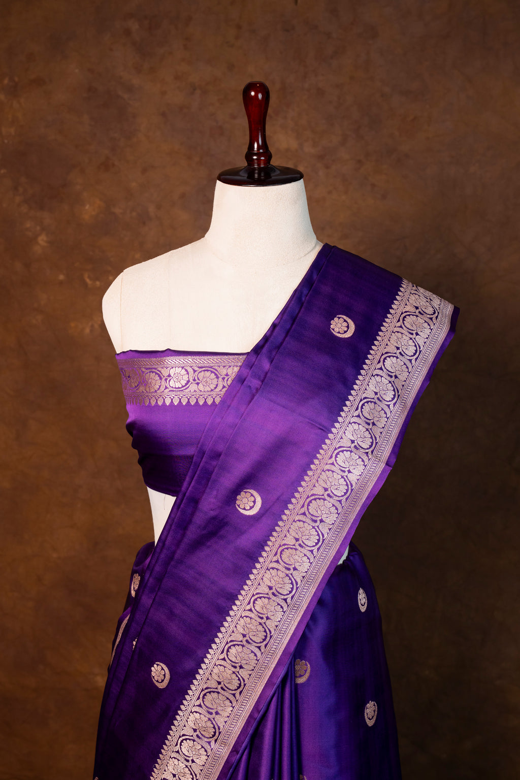 Banarasi Mashru Silk Saree - AMAS2710