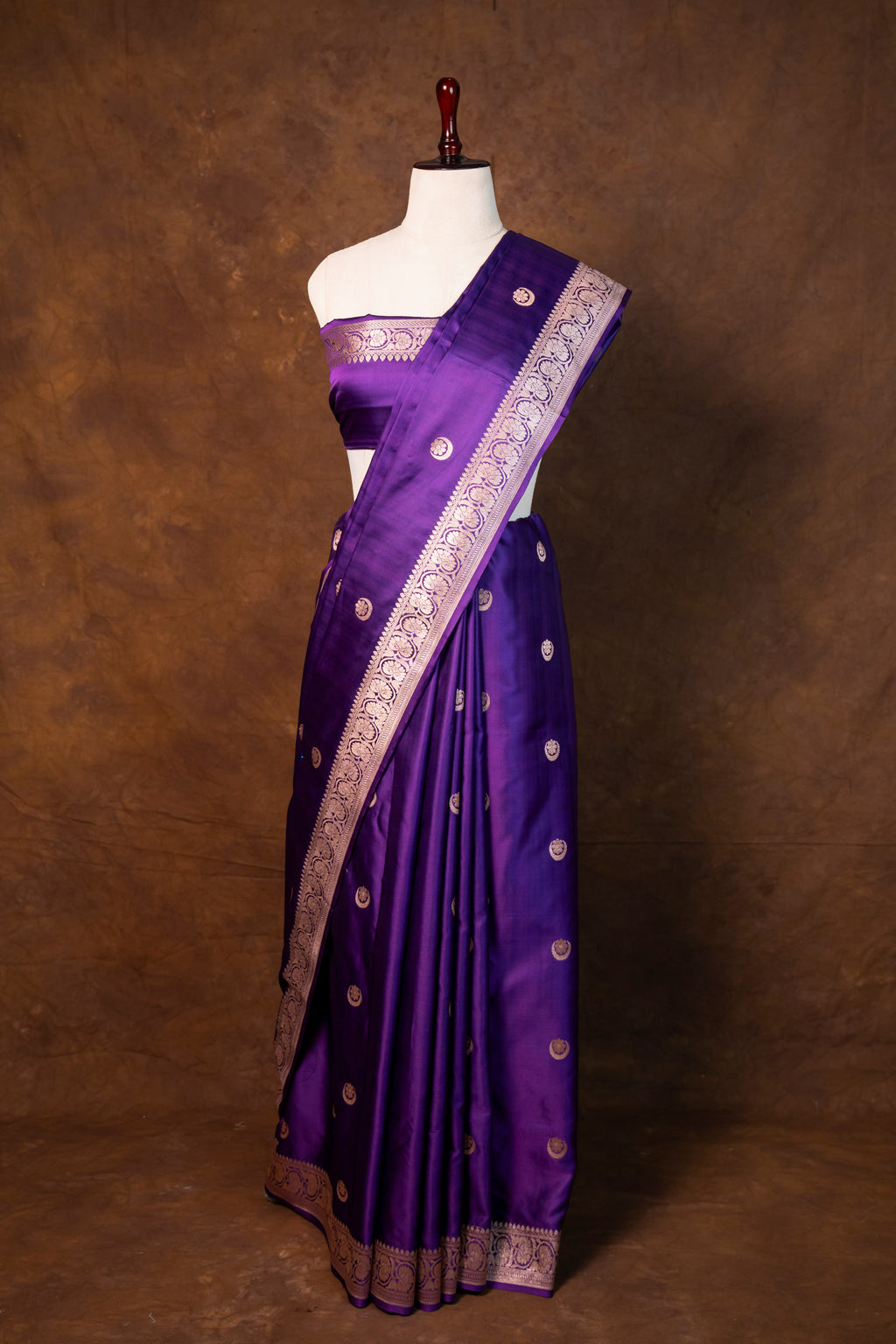 Banarasi Mashru Silk Saree - AMAS2710