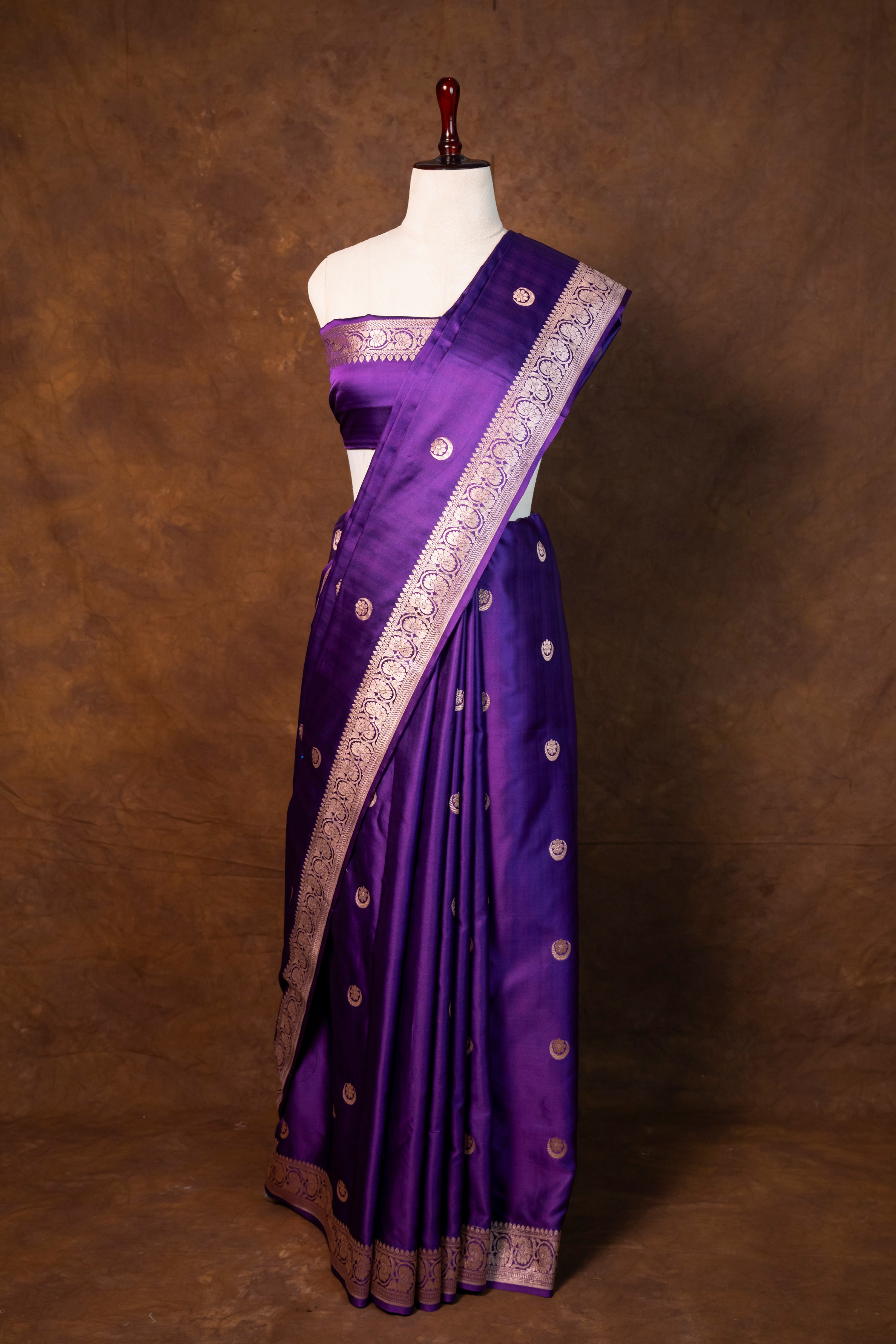 Banarasi Mashru Silk Saree - AMAS2710