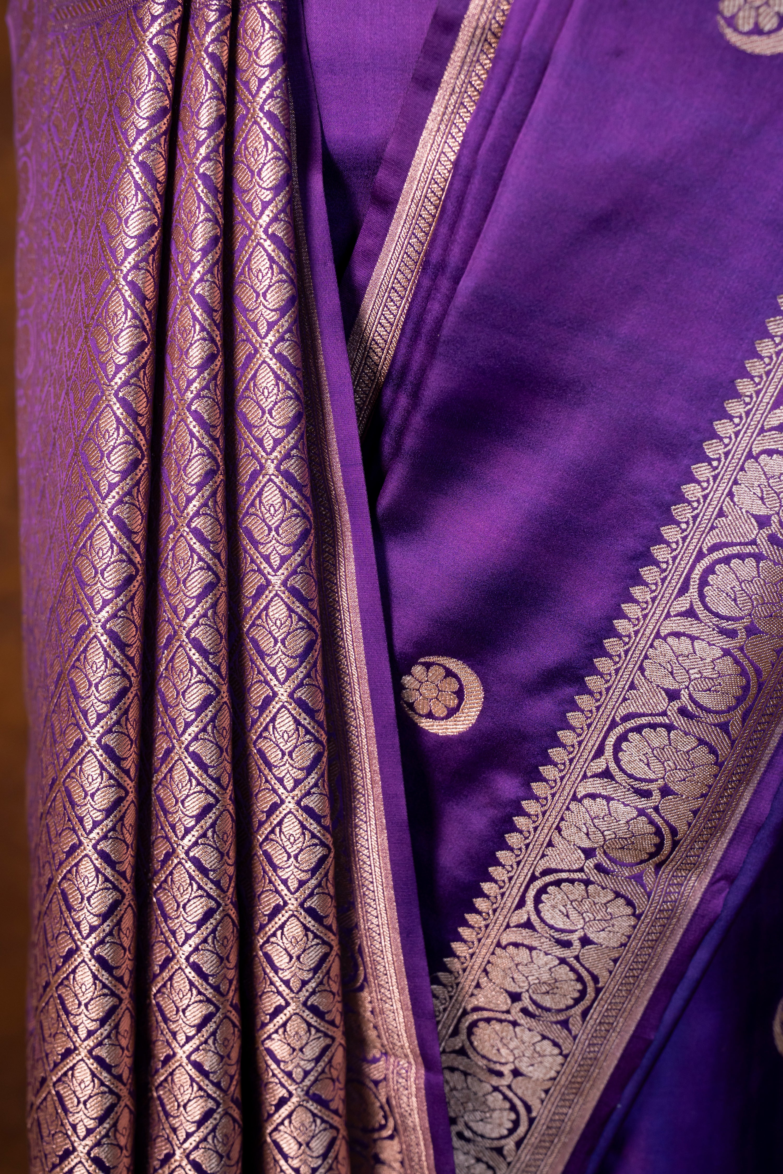 Banarasi Mashru Silk Saree - AMAS2710