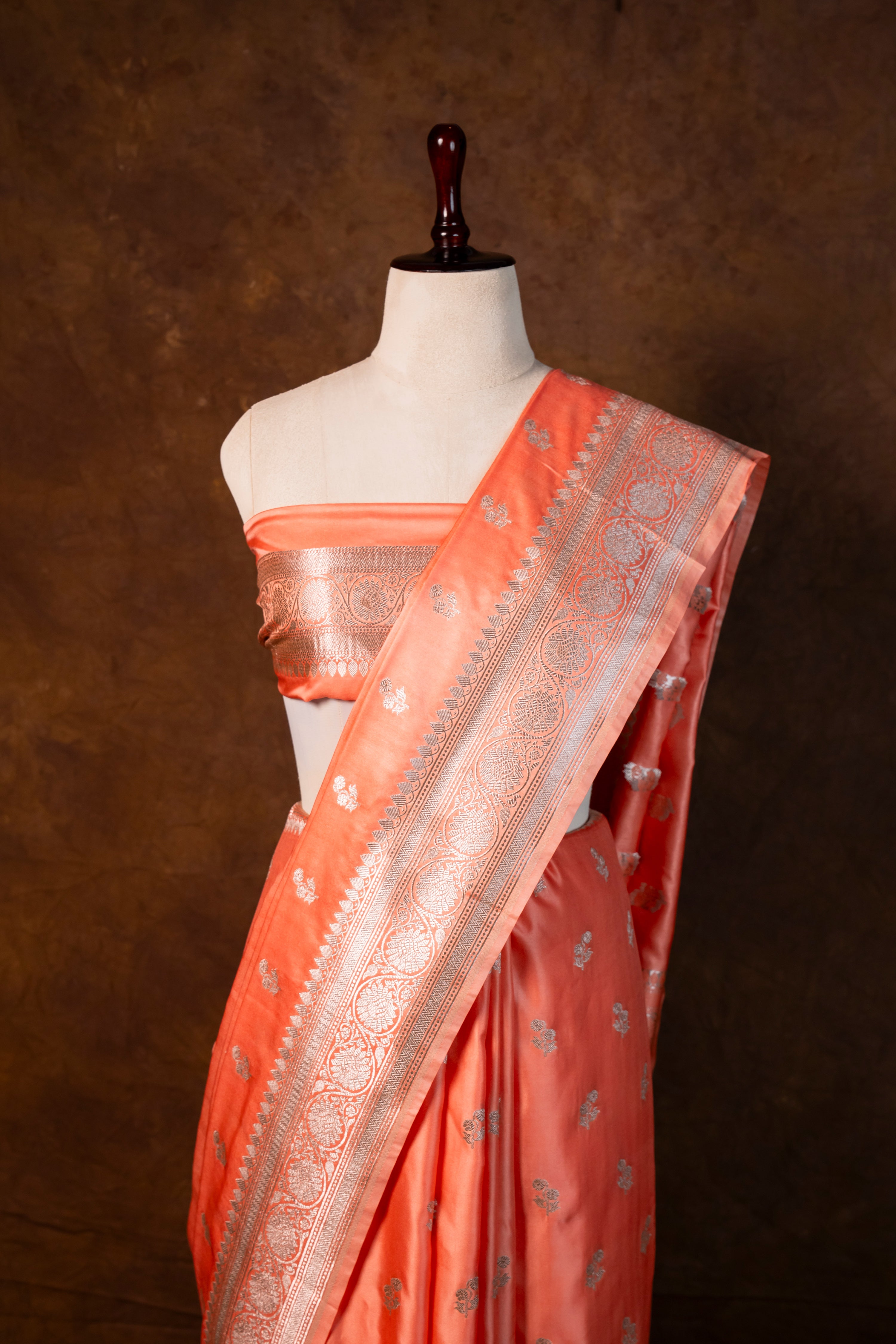 Banarasi Mashru Silk Saree - AMAS2811