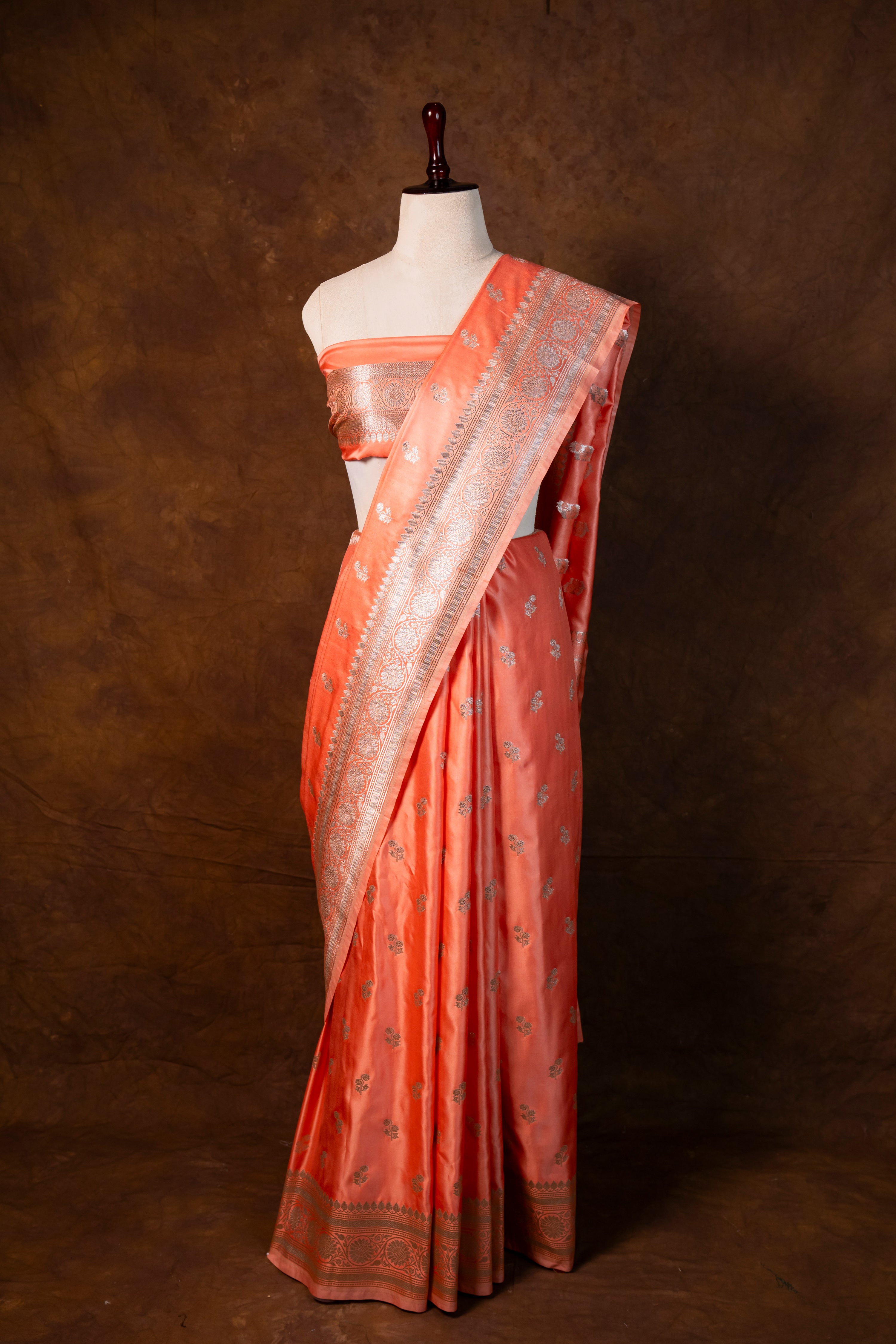 Banarasi Mashru Silk Saree - AMAS2811