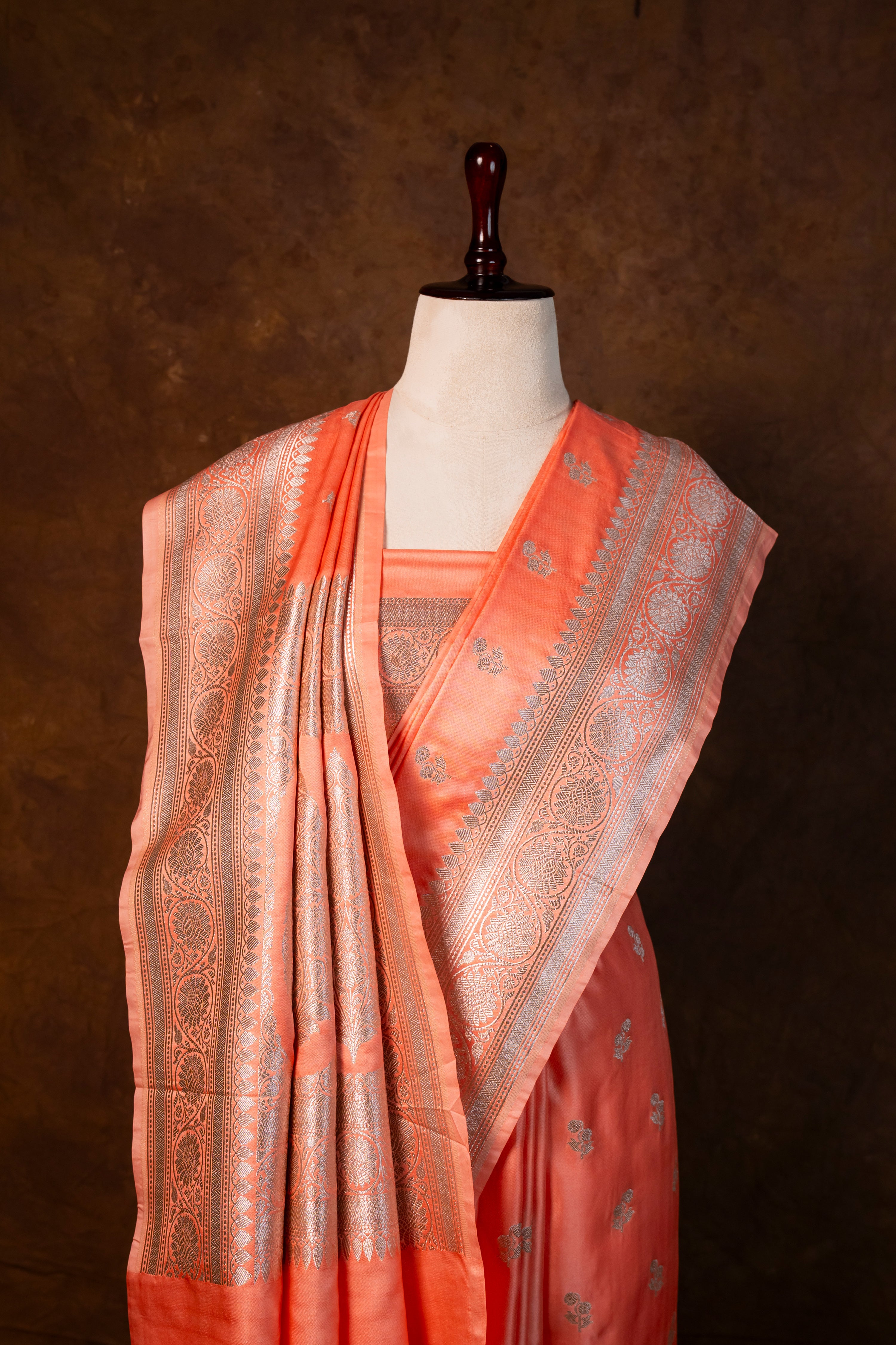 Banarasi Mashru Silk Saree - AMAS2811