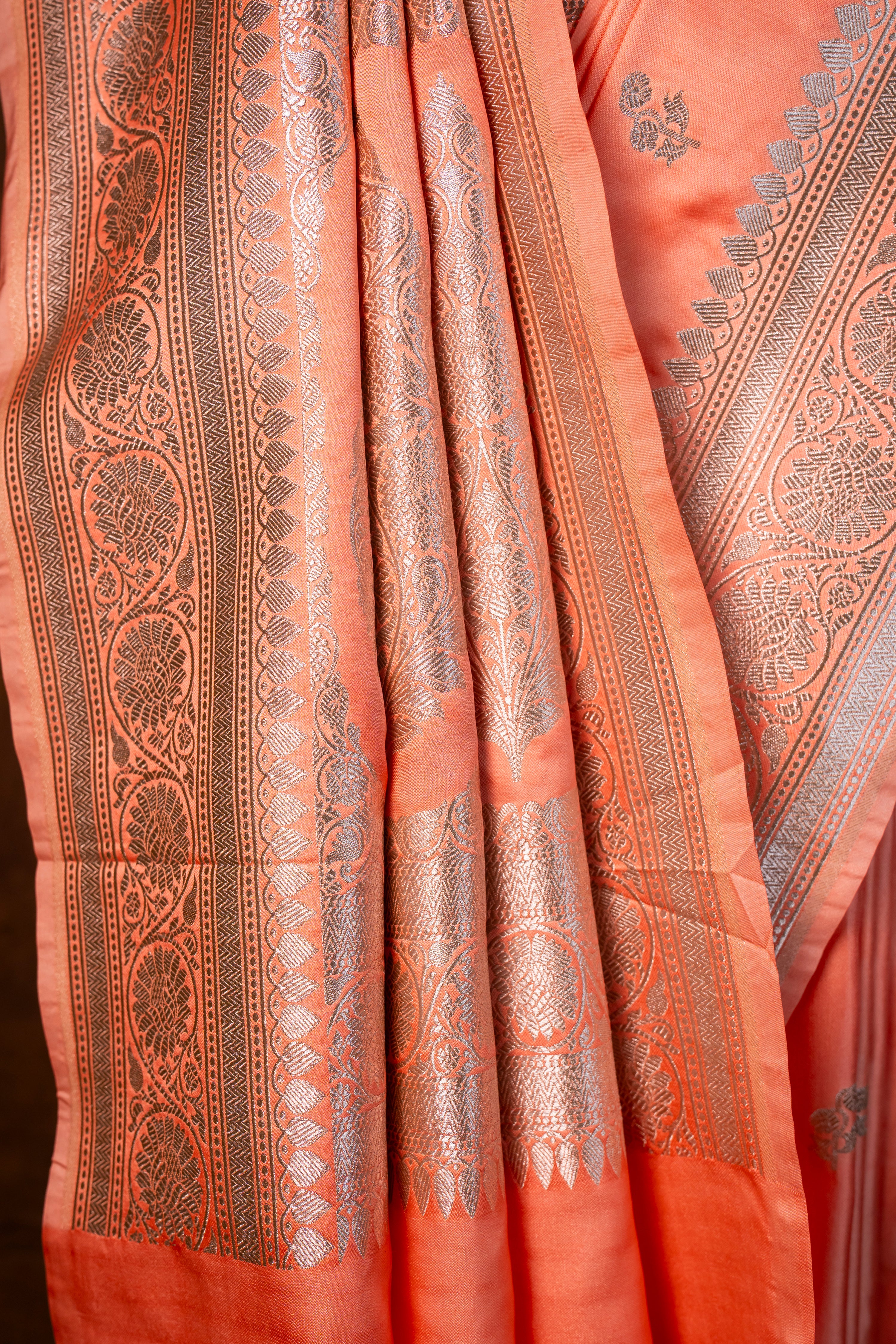 Banarasi Mashru Silk Saree - AMAS2811