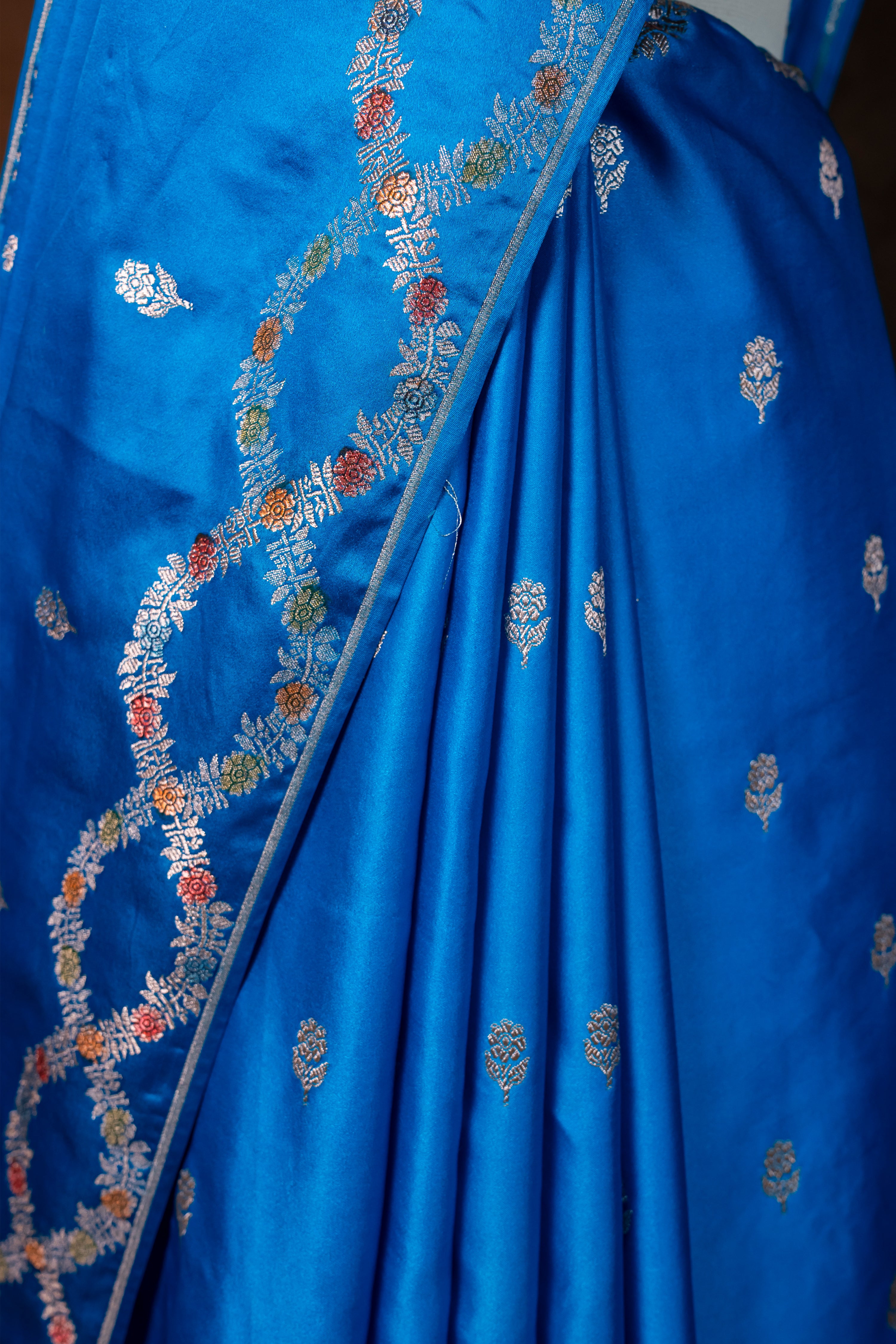 Banarasi Mashru Silk Saree - AMAS2912