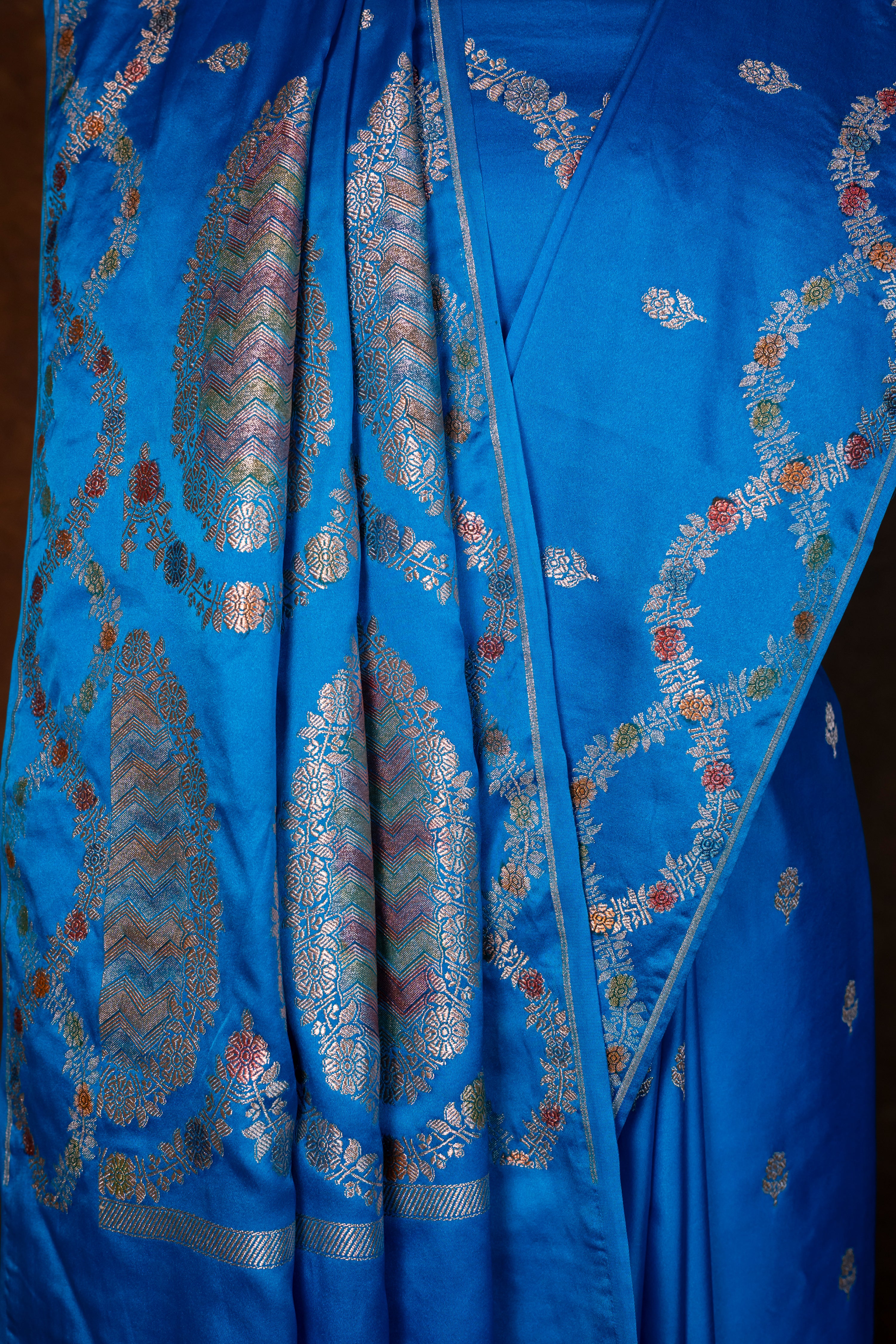 Banarasi Mashru Silk Saree - AMAS2912